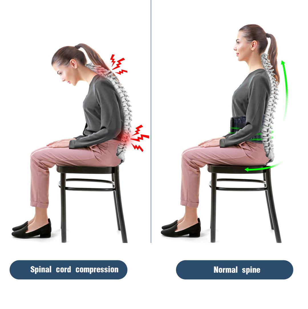 HONGJING Inflatable Lumbar Support for Lower Back Pain Relief, One Size